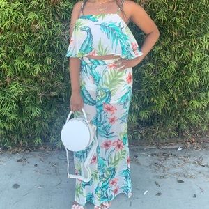 Tropical 2 piece set (worn once)